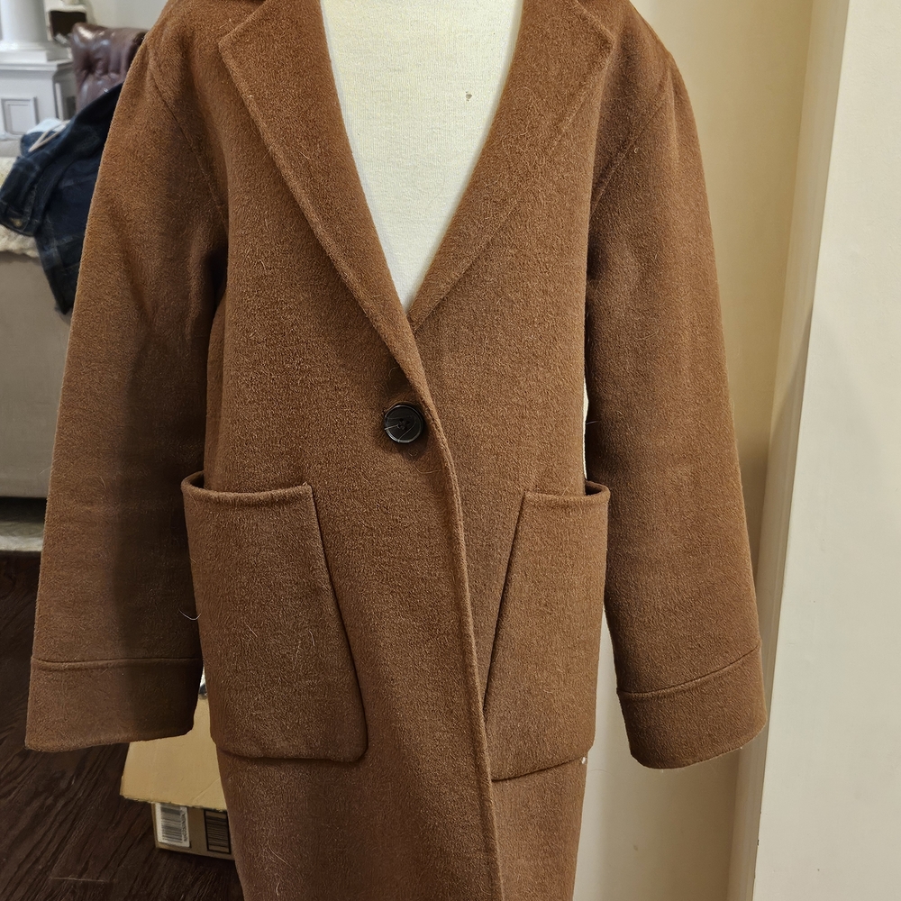 Zara Brown Kids Coat